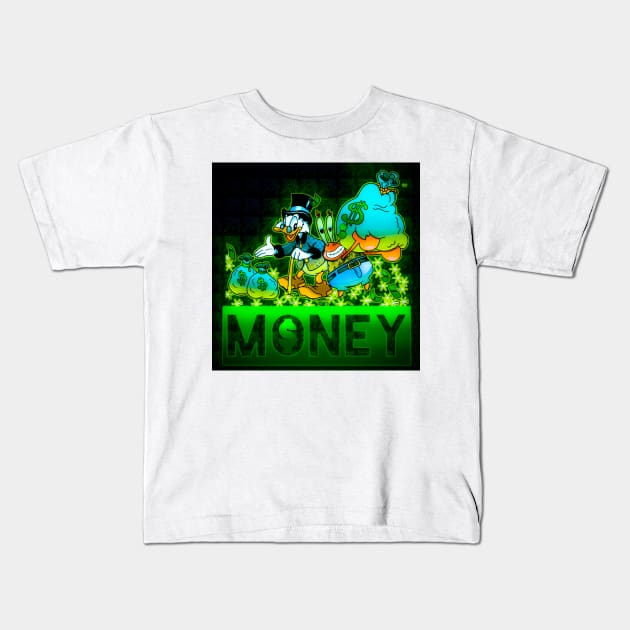 money Kids T-Shirt by Floridart